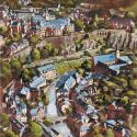 <strong>La Petrusse</strong> <br />89 x 130 cm <br /> Technique mixte sur toile