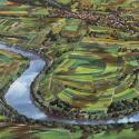 <strong>Meandre</strong> <br />130 x 89 cm <br /> Technique mixte sur toile