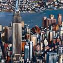 <strong>W34th Street</strong> <br />50 x 150 cm <br /> Technique mixte sur toile