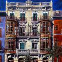 <strong>Façade Espagnole</strong> <br />130 X 162 cm