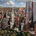 <strong>Central Park</strong> <br />130 x 89 cm <br /> Technique mixte sur toile