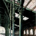 <strong>Hall de gare</strong> <br />60 x 120 cm <br /> Technique mixte sur toile