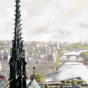 <strong>Flèche</strong> <br />46 x 65 cm <br /> Technique mixte sur toile